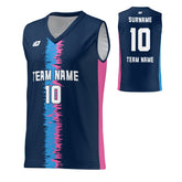 Basketball Jersey Static - Navy